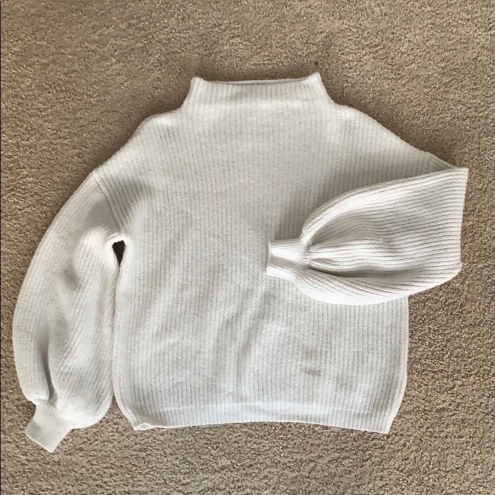 White target sweater